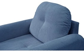 Čalúnené kreslo CLOUDY, modré