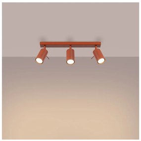 Bodové svietidlo v tehlovej farbe 6x45 cm Etna – Sollux