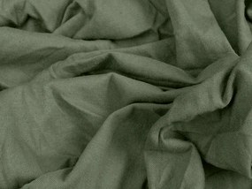 Jersey plachta EXCLUSIVE tmavozelená 200x220 cm, 100% bavlna