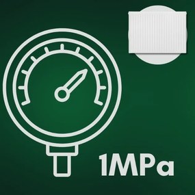 Invena Prov V22, panelový oceľový radiátor 600x2200 mm, 3648W, pre spodné a bočné pripojenie, biela, INV-UG-93-622-KPL