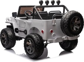 LEAN CARS JH-102 Biele auto na batérie 4x4