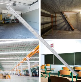 BERGE LED lampa NEPTUN 120cm - 36W -3600lm - IP20 - 4500K - neutrálna biela