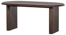 Jedálenský stôl v dekore orecha 90x180 cm Ellips – vtwonen