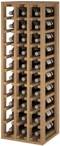 Regál na víno CANEDO III Materiál a odtieň: Borovice s odtieňem světlý dub