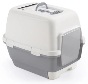 STEFANPLAST Toaleta/WC pre mačky s výsuvným dnom krytá