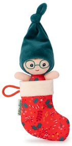Lilliputiens - vianočný škriatok s červenou pančuchou