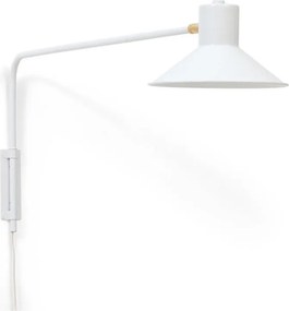 Biele nástenné svietidlo ø 20 cm Aria – Kave Home