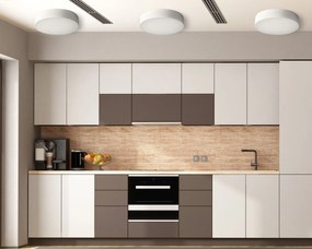 Toolight - Stropné svietidlo 30 cm okrúhle 3xE27 60W app641-2c, biela, OSW-00089