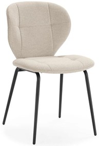 Krémové jedálenské stoličky v súprave 2 ks Maori – Marckeric