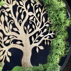 Drevená LED lampa Strom života – stmievateľná dekorácia na stôl I SENTOP LED0574-OAK-HALIFAX