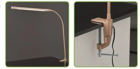 ACA Lighting LED stmievateľná stolná lampička DELGADO 5W/230V/4000K/320Lm/120°/IP20, biela