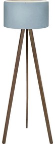 Stojacia lampa AYD 1xE27/40W/230V hnedá/modrá