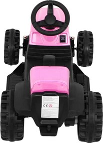 Ramiz Traktor s prívesom ružový