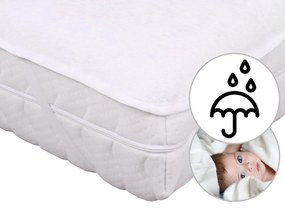 2G Lipov Nepriepustný froté PVC chránič matraca pre bábätká - 60x120 cm