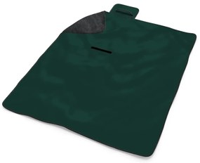 Sablio Plážová deka Lesná zelená 2: 200x140 cm