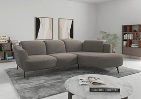 XXXLutz ROHOVÁ SEDAČKA, textil, bahenná hnedá Sit & More - Sedačky - 000144018550