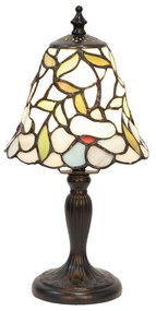 Stolná lampa Tiffany Paulette - Ø 16*31 cm