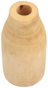 Hogewoning Drevená stĺpová váza 25 cm
