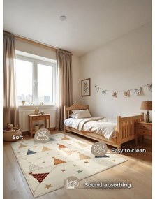 Krémový detský koberec 160x235 cm Kids Party – Hanse Home