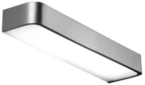 Kúpeľňové nástenné svetlo Arcos s LED 60 cm niklu
