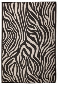 Koberec Zebra, 150x242,5 cm, biela/čierna