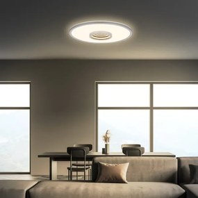 Briloner 3847014 - LED stropné svietidlo TORO LED/18W/230V priemer 42 cm matný chróm