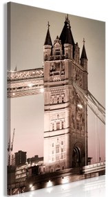 Artgeist Obraz - London Bridge (1 Part) Vertical Veľkosť: 40x60, Verzia: Standard