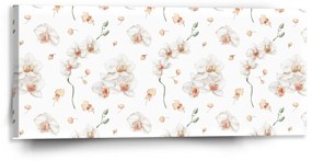 Sablio Obraz Biela orchidea - 110x50 cm