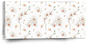 Sablio Obraz Biela orchidea - 110x50 cm