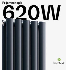 Blumfeldt Tallheo radiátor 120x30 620W