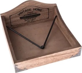 Box na obrúsky Vintage Home 21x11 cm, drevený%