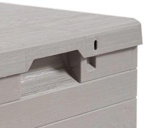 WOODYS záhradný plastový úložný box 90 L, svetlo šedá
