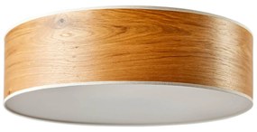 LeuchtNatur Discus stropné svietidlo 55 cm dub