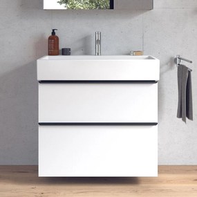 DURAVIT Vero Air umývadlo do nábytku s otvorom, bez prepadu, 800 x 470 mm, biela, s povrchom WonderGliss, 23508000411