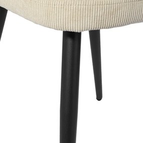 Jedálenská stolička KROSBY béžová