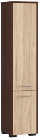 Kúpeľňová skrinka Farid TYP4 (wenge + dub sonoma). Akcia -15%. Vlastná spoľahlivá doprava až k Vám domov. 1069768