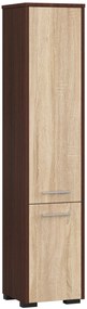 Kúpeľňová skrinka Farid TYP4 (wenge + dub sonoma). Akcia -22%. Vlastná spoľahlivá doprava až k Vám domov. 1069768