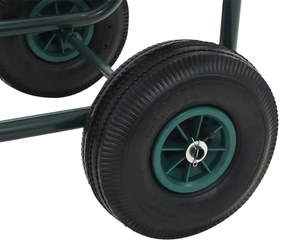 Vozík na záhradnú hadicu s 1/2" hadicovou spojkou 75 m, oceľ