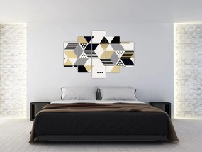 Obraz - Geometrické tvary N⁰1 (150x105 cm)