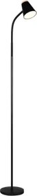 Stojaca LED lampa Pongo, čierna%