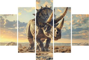 Obraz - Triceratops (150x105 cm)