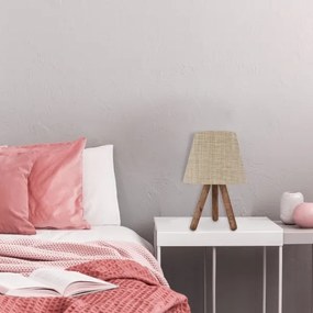 Stolná lampa AYD 1xE27/60W/230V krémová