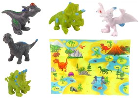 LEAN TOYS Kreatívna sada – maľovanie dinosaurích vajíčok