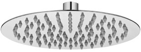 Laveo Rondo, horná/hlavová sprcha 200 mm, okrúhly, chrómová, LAV-NLX_0DAS