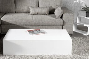 Bighome - Konferenčný stolík MONOBLOCK XL - biela