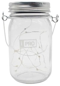 Bezdoteku LEDSolar solárne závesná vianočné poháre s reťazou multicolor 2 ks, iPRO, 1W, multicolor