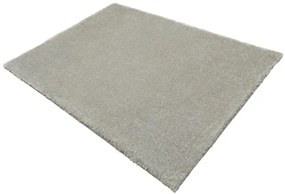 Koberec Shaggy Silky 72 strieborný / sivý