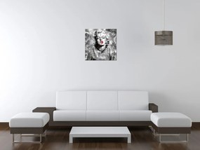 Gario Obraz s hodinami Elektrizujúca Marilyn Monroe Rozmery: 40 x 40 cm