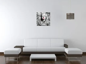 Gario Obraz s hodinami Elektrizujúca Marilyn Monroe Rozmery: 30 x 30 cm