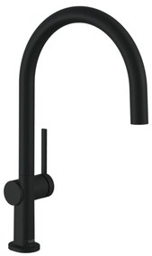 Hansgrohe M54, drezová batéria Talis 220, s uzatváracím ventilom na spotrebič, čierna matná, HAN-72805670